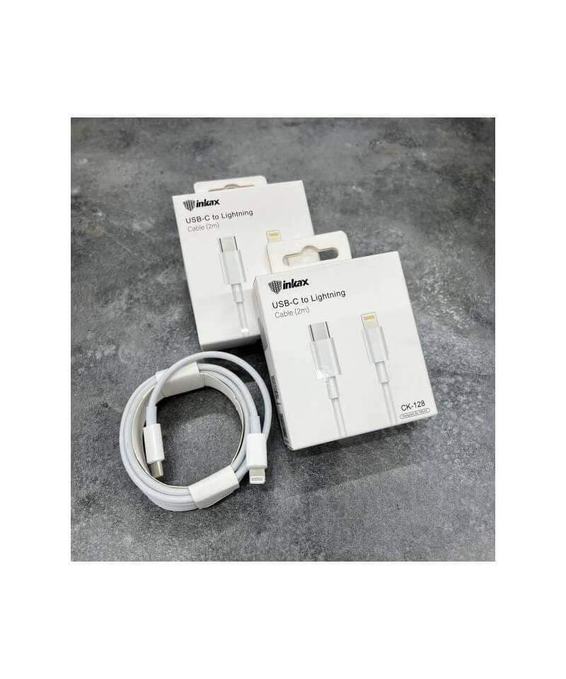 Câble INKAX CK128 2M 20 Watts Type C pour IPHONE