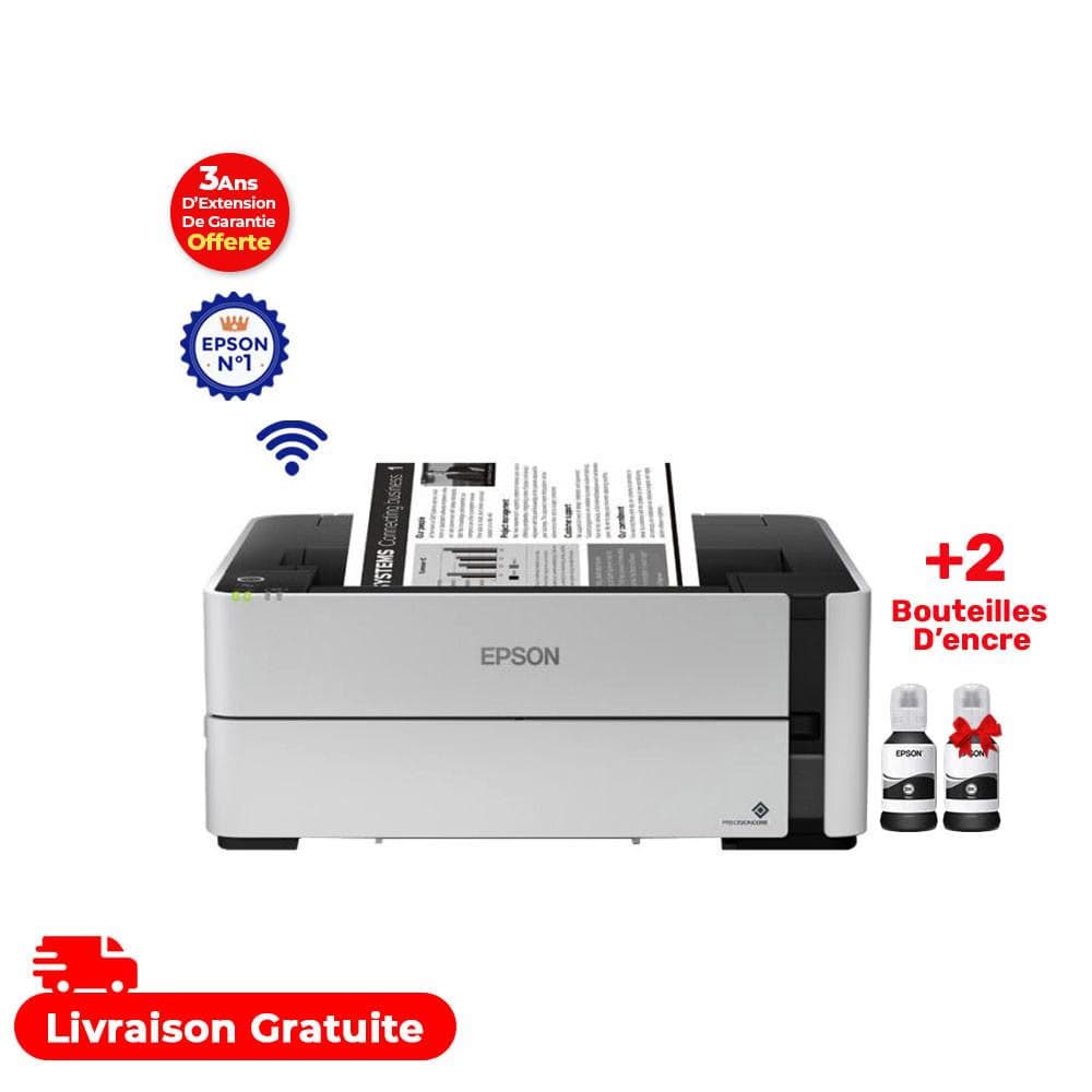 Imprimante EcoTank Epson ET-M1170 monochrome A4 WiFi