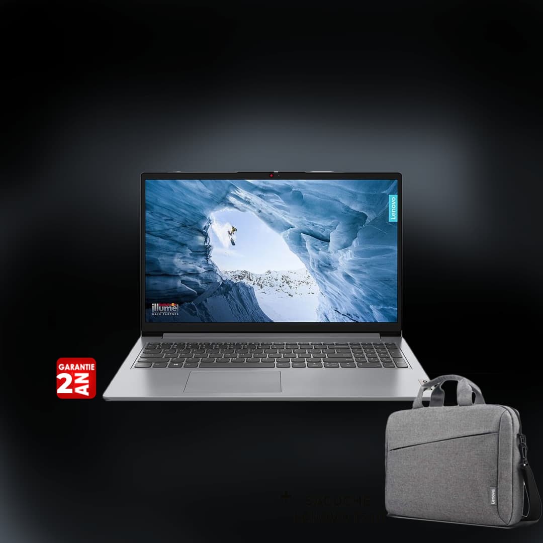 PC Portable LENOVO IdeaPad 1 15IAU7 i3 12è Gén 8 Go 256 Go SSD