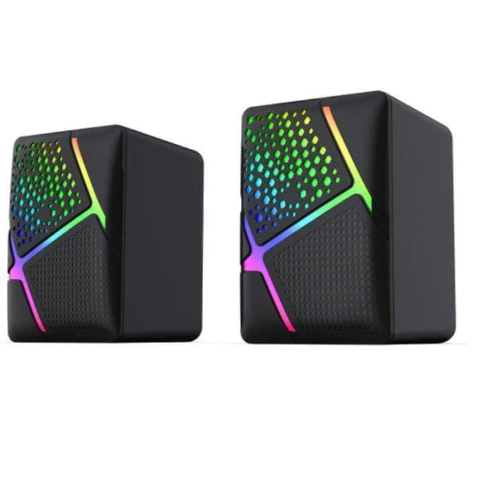 Haut Parleur Filaire Starwave WS0123 RGB - Noir