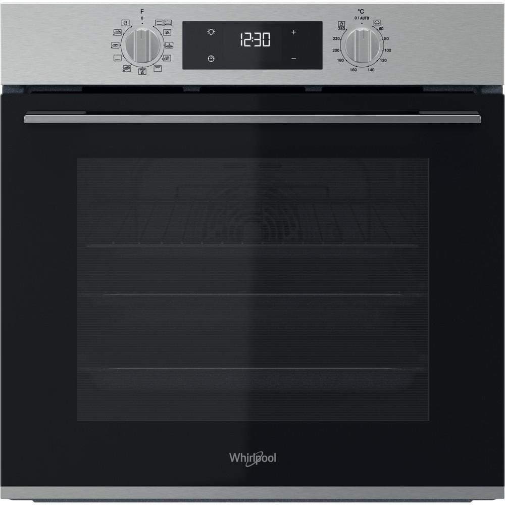Four électrique Encastrable Whirlpool Inox, Autonettoyant - OMK58HR0X
