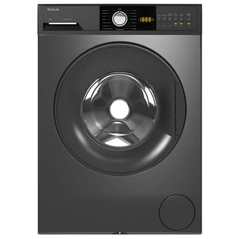 Machine à Laver Frontale Focus F.1208G 8 Kg Gris foncé