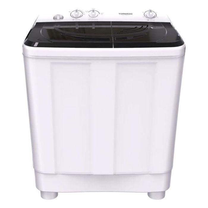 Lave Linge Semi-Automatique TORNADO TWH-Z12DNE-W-BK 12Kg Noir