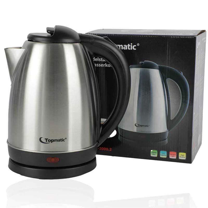 Bouilloire TOPMATIC 1800W 1.7Litres Inox-EWK-2000.3