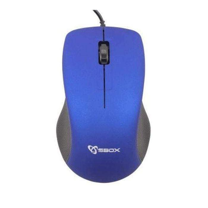 Souris Optique  Filaire-SBOX -M-958B - Bleu