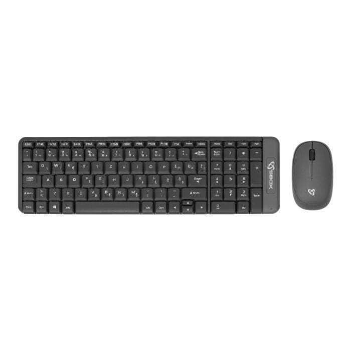 Ensemble Clavier&Souris Sans Fil SBOX WKM-22-US - Noir