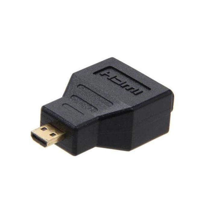 Adaptateur SBOX HDMI Femelle Vers Micro HDMI Mâle - Noir