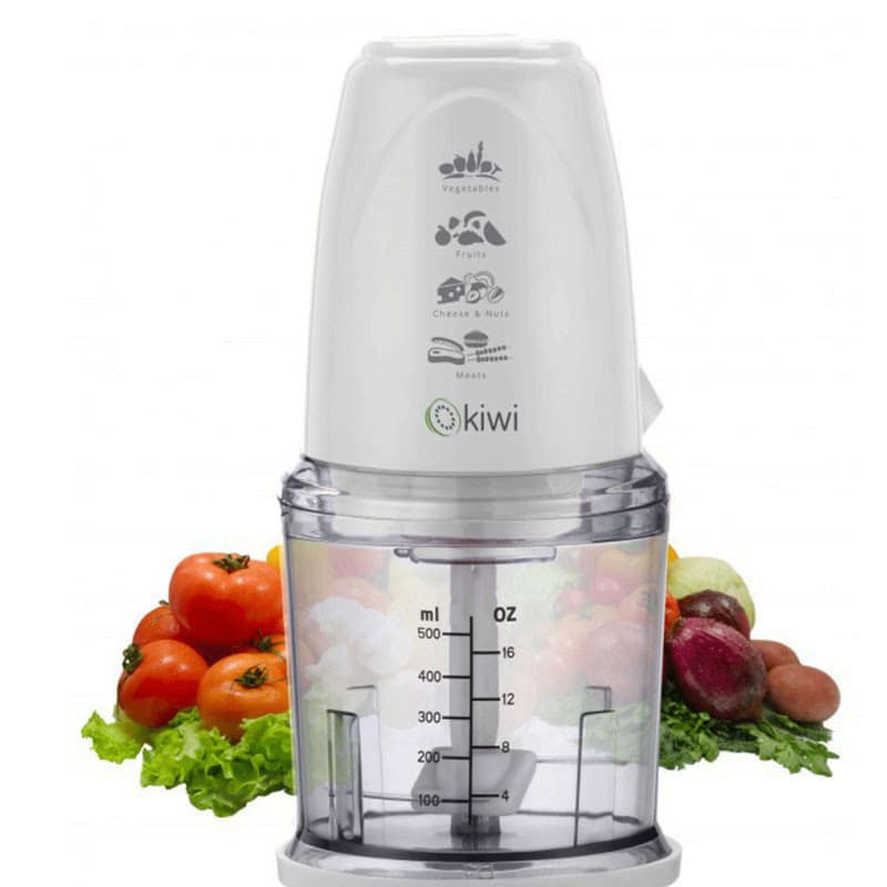 Mini Hachoir KIWI KC-8209 260W - Blanc Tunisie