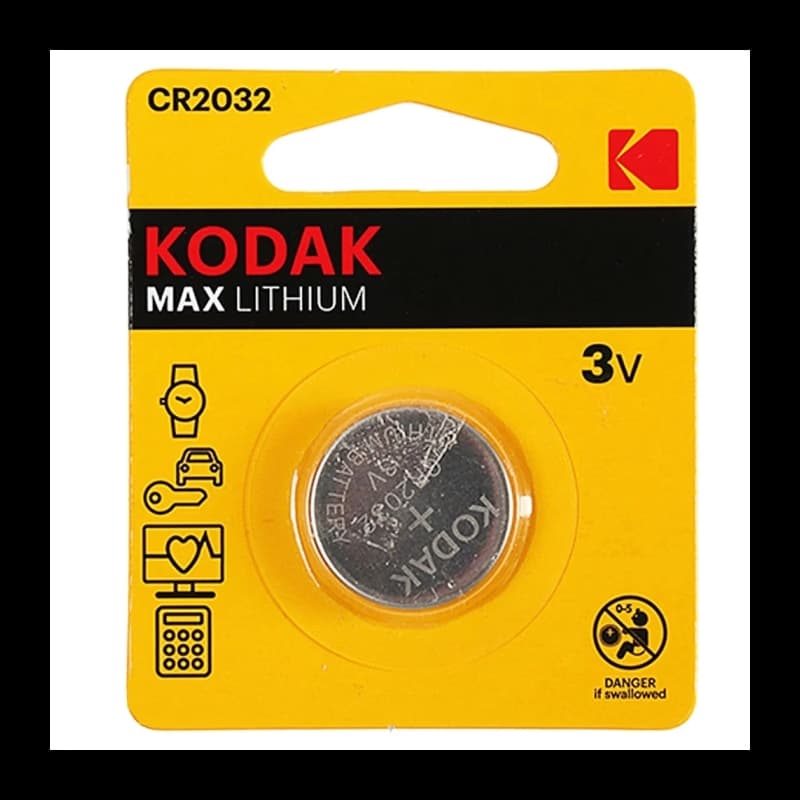 PILE KODAK CR2032 ULTRA 3V - Tunisie