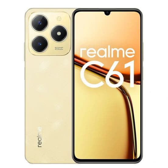 Smartphone Realme C61 - 6Go RAM, 128Go - Meilleur Prix en Tunisie