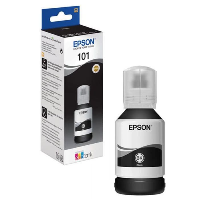 Bouteille D'encre Original EPSON ECOTANK 108 - Noir(C13T09C14A