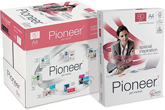 Rame Papier PIONEER Extra Blanc A4 80Gr (RP-80-PIONNER)