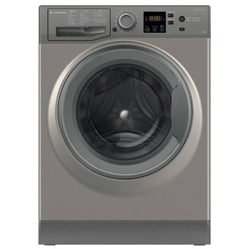 Machine à Laver ARISTON 8 kg, 1200 trs/min, 16 programmes, Silver, Inverter
