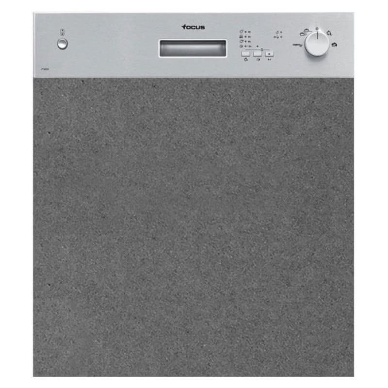 Lave vaisselle Focus F500X semi-encastrable 12 couverts A++ en Inox