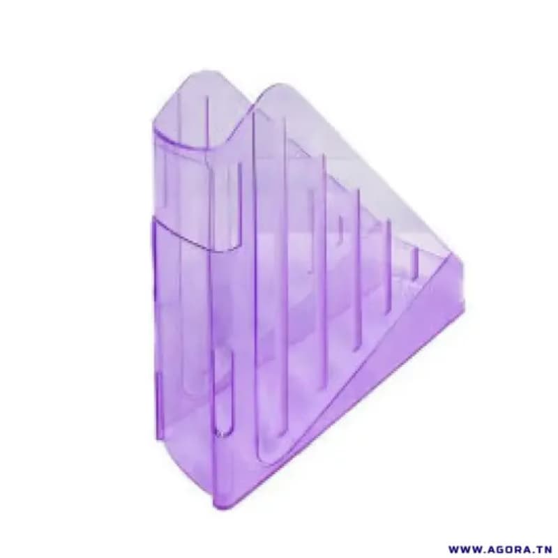 Porte revues transparent violet ARDA TR4118VI
