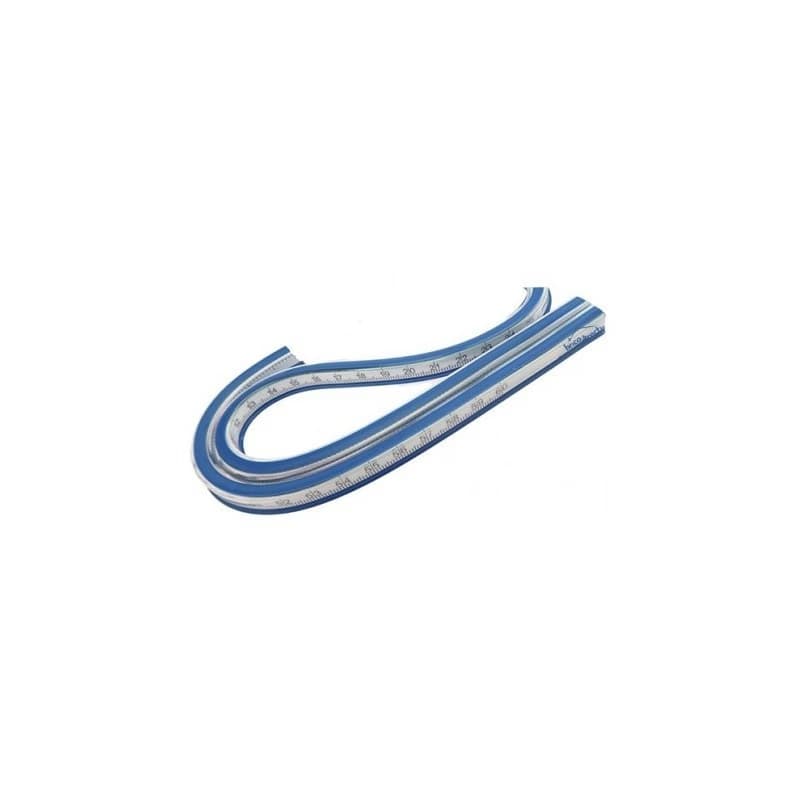 Blister règle flexible avec graduations 90 cm ARDA R108