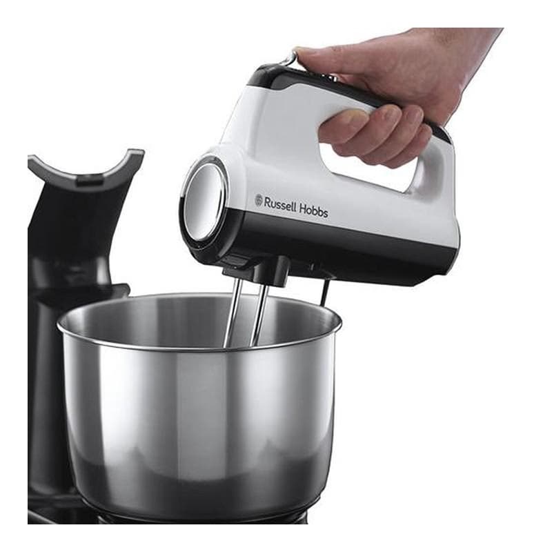 Batteur sur socle Russell Hobbs 24680-56 5 Vitesses avec 2 fouets et 2 crochets