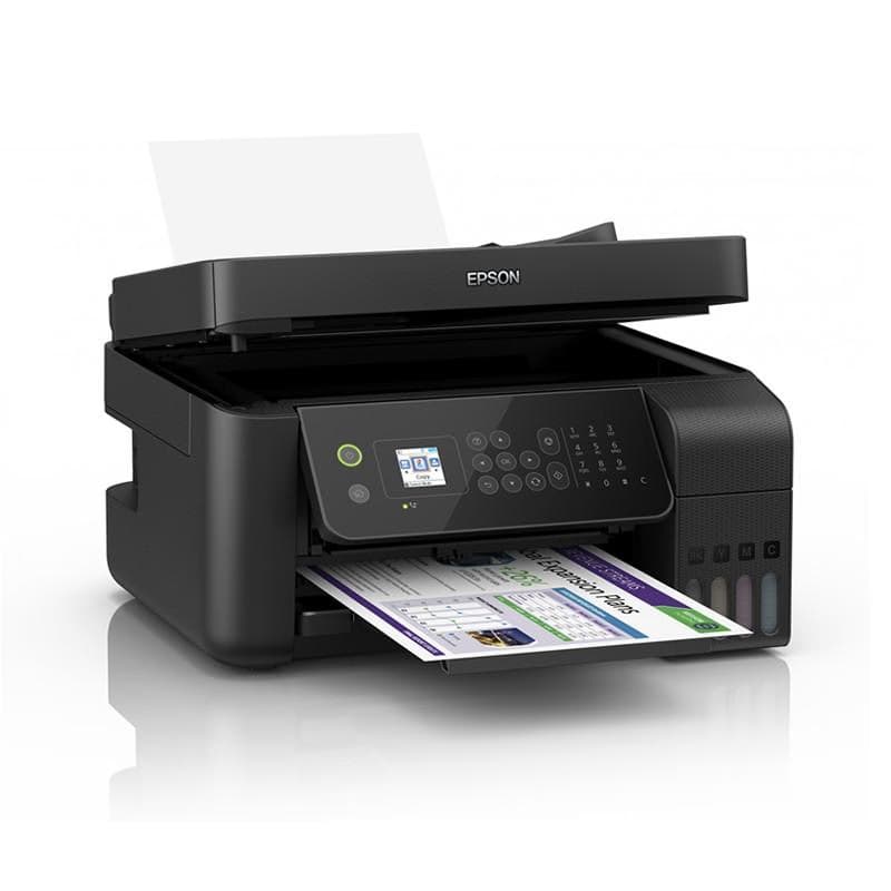 Imprimante EcoTank Epson L5190 Multifonction 4en1 couleur A4 Wi-Fi à réservoir intégré
