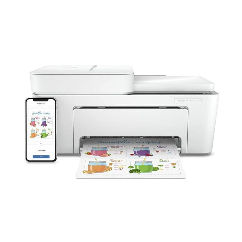 Imprimante Multifonction HP DeskJet 4120 4en1 Couleur A4 WiFi