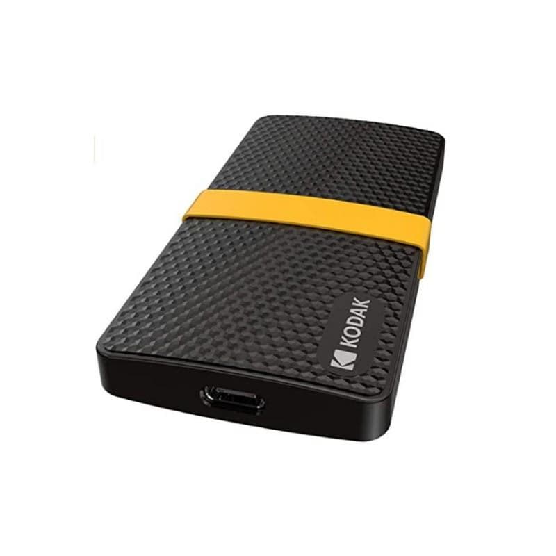 Disque dur SSD Portable de Kodak 256Go, X200 séries 500 Mb/s