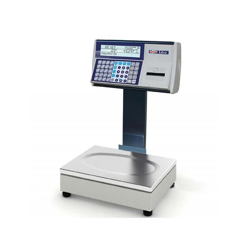 Balance électronique Suprema Libra 12/30 Kg Plateau Simple avec colonne (T-OGHLIBRA-1-N)