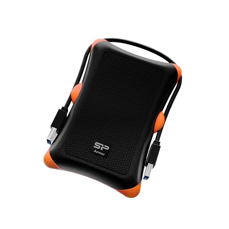 Silicon Power Armor A30, Disque dur externe 2 To Anti-shock USB 3.1 Noir