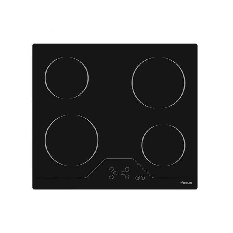Plaque de cuisson Focus F816X Vitrocéramique de 60 cm à 4 Feux