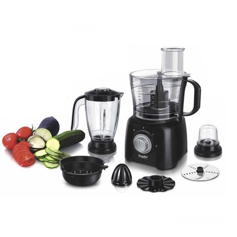 Robot Multifonction Sonifer SF-8027 9 en 1 avec 2 réglage de vitesse Antiadhésif