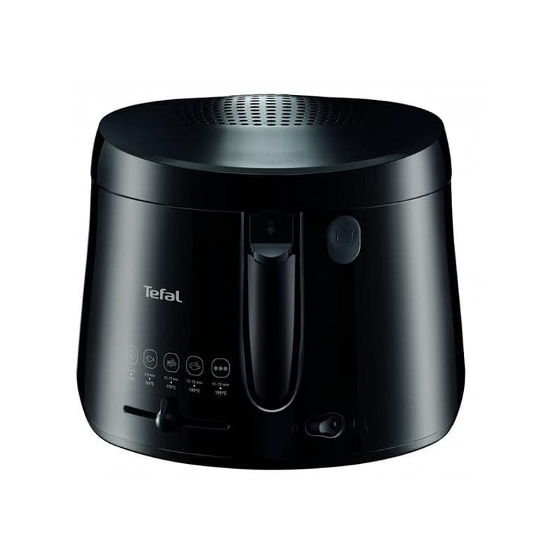 Friteuse Électrique Tefal Maxi Fry avec huile 1900 Watts en Noir
