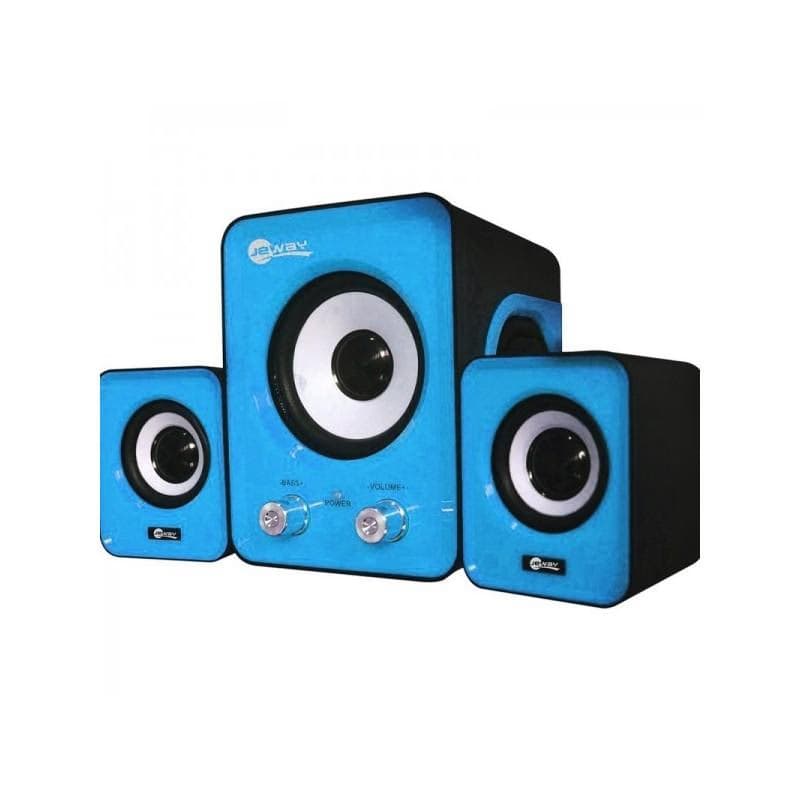 Haut Parleur Jeway S4 2.1 USB Pour PC DVD MP3 Hi-Fi
