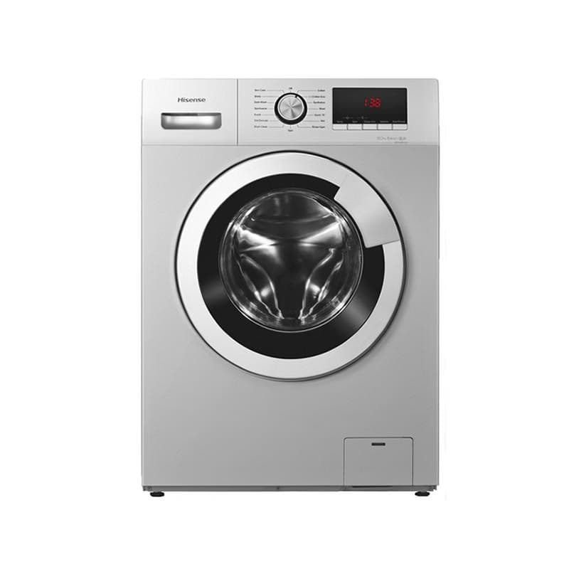 Machine à laver Frontale Hisense WFHV8012-S à 8 Kg Silver