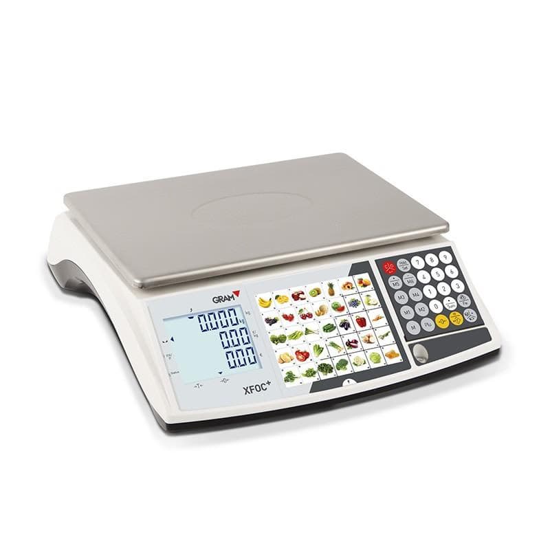 Balance électronique GRAM XFOC+30RS PLU 15/30 Kg sans Colonne