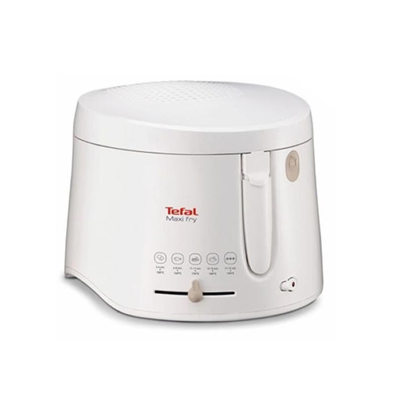 Friteuse électrique Tefal Maxi Fry 1900 Watts 1 Kg Blanc (FF100032)