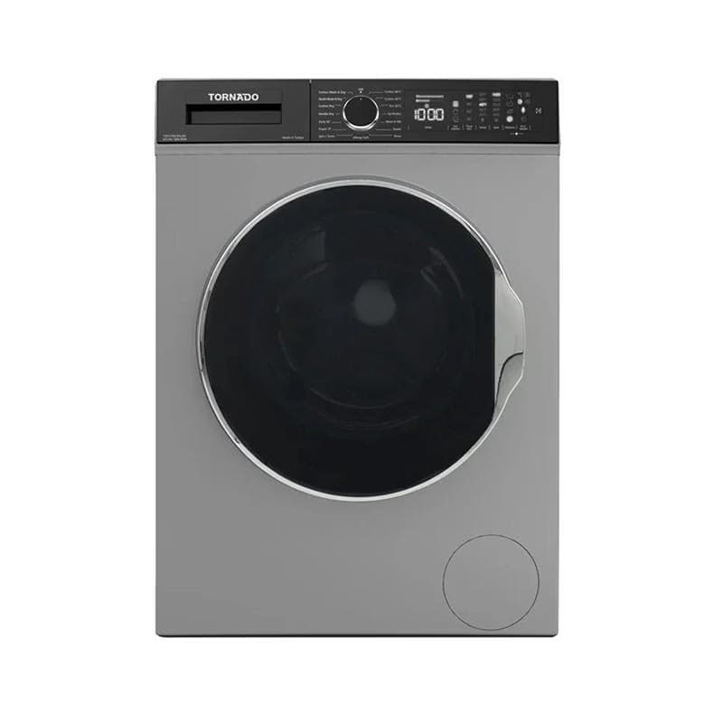 Machine à laver Tornado TWV-FN814SLDA Lavante Séchante 8 Kg 1400 trs/min Silver