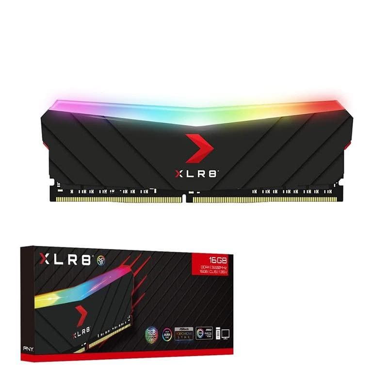Barrette mémoire PNY XLR8 GAMING EPIC-X RGB™ 16GO DDR4