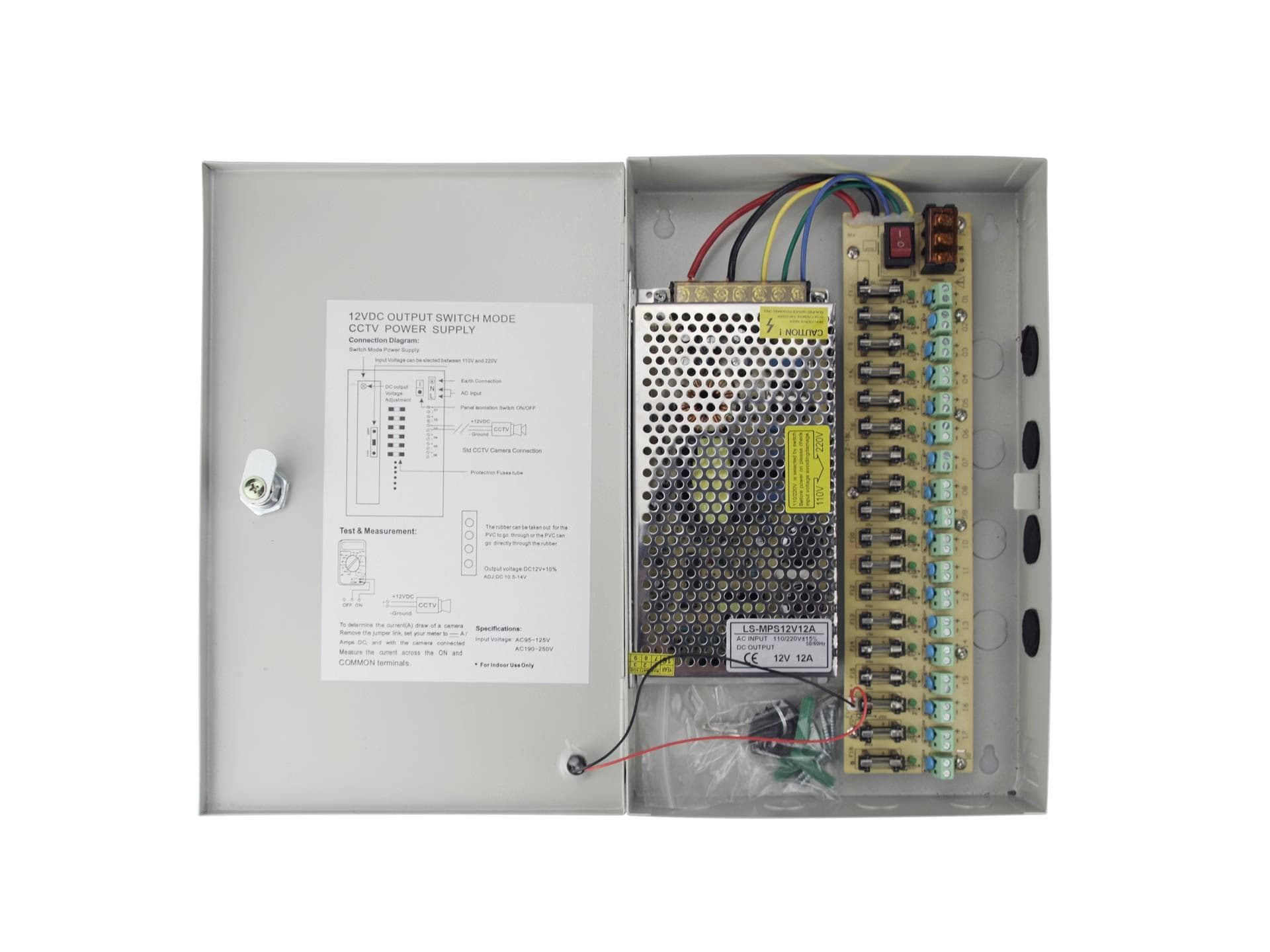 Boîtier d'alimentation AXXAM 12V 12A