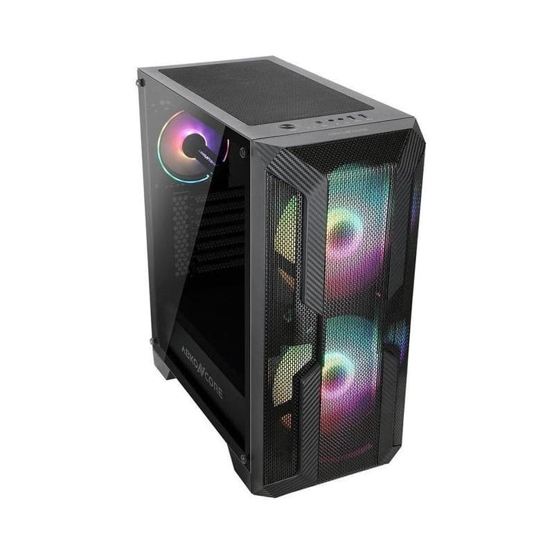 AbkonCore H600X SYNC, Boitier Gamer RGB en façade