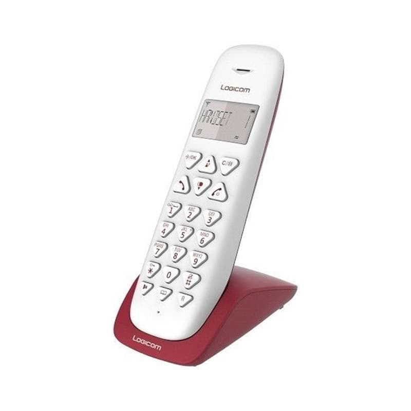 Logicom Vega 150 Solo, Poste téléphonique Sans fil en Framboise
