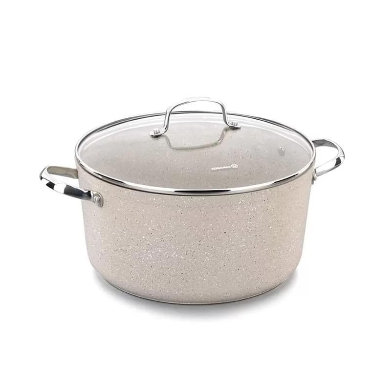 Faitout Korkmaz Granita 20 x 10,5 cm de 3 Litres en Beige