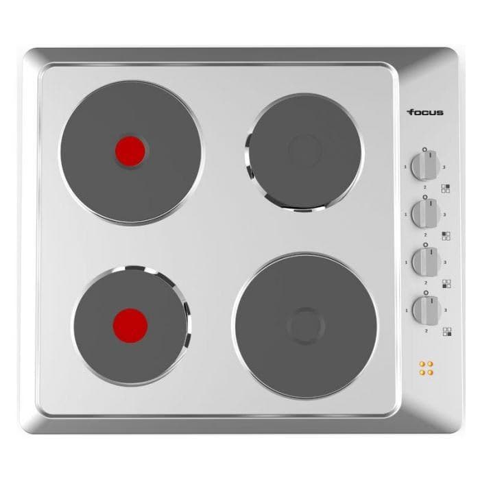 Plaque de cuisson électrique Focus F814X de 60 cm 4 feux en Inox