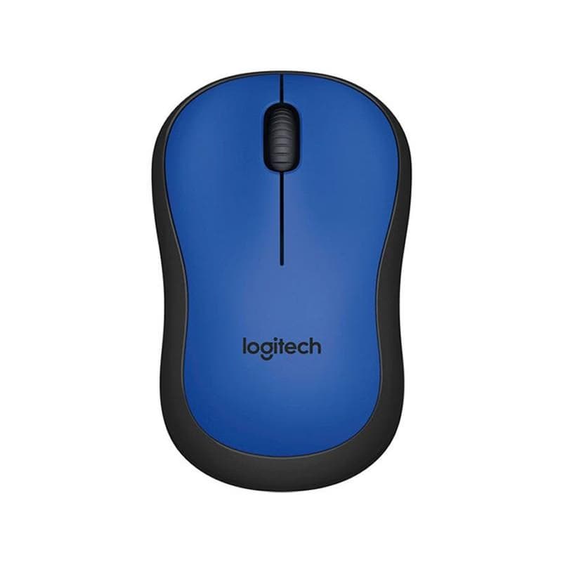 Logitech M220 Silent, Souris Optique Sans fil 2.4 GHz en Bleu