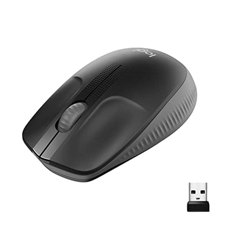 Logitech M190, Souris sans fil à 3 Boutons Charbon