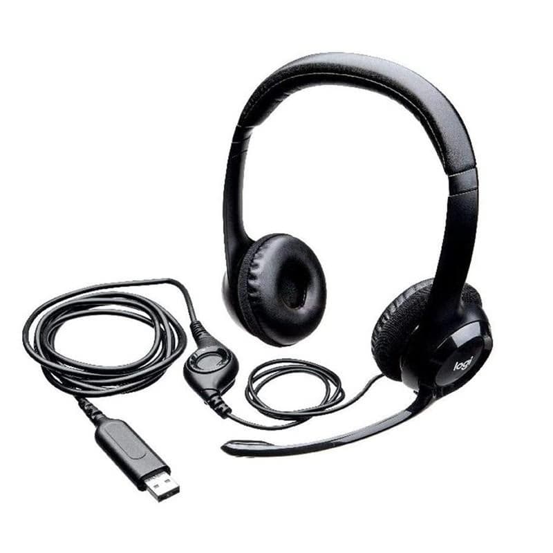 Logitech H390, Casque Micro USB en Noir