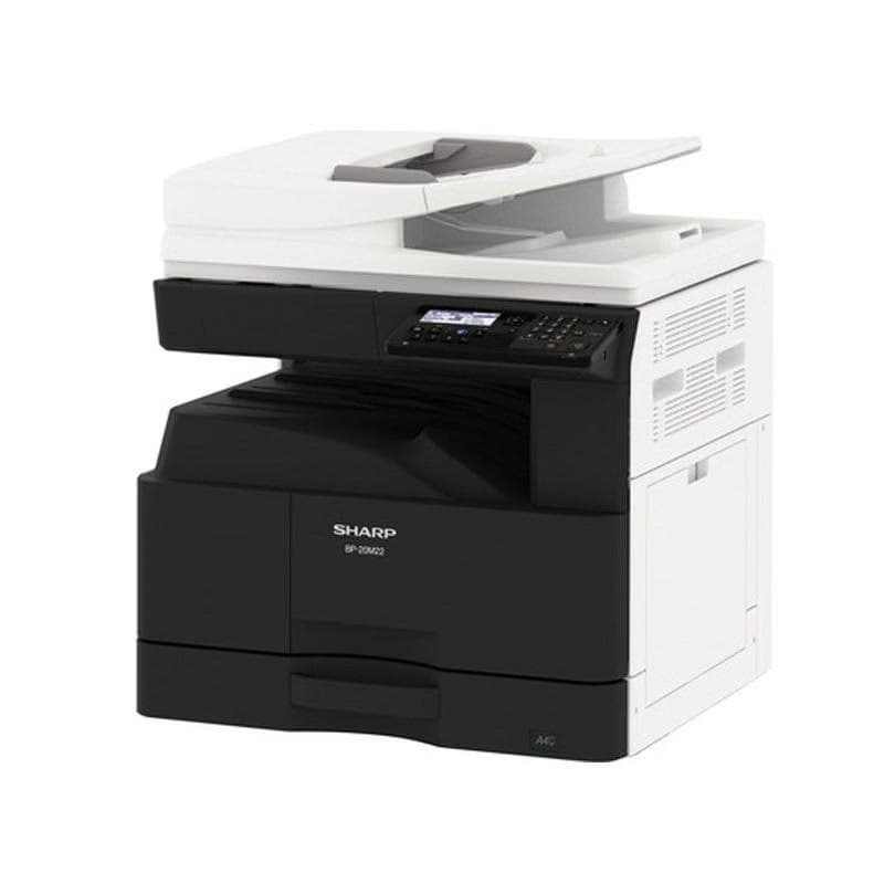 Photocopieur Sharp BP-20M22 A3 Monochrome 22 ppm Chargeur + Cassette + Carte Réseau