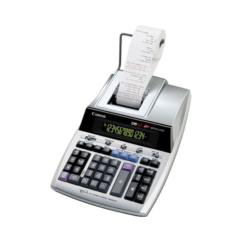Machine à calculer Canon MP1411-LTSC avec Imprimante 14 chiffres écran rétro-éclairé