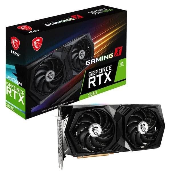 MSI, Carte Graphique GeForce RTX 3050 GAMING X 8G
