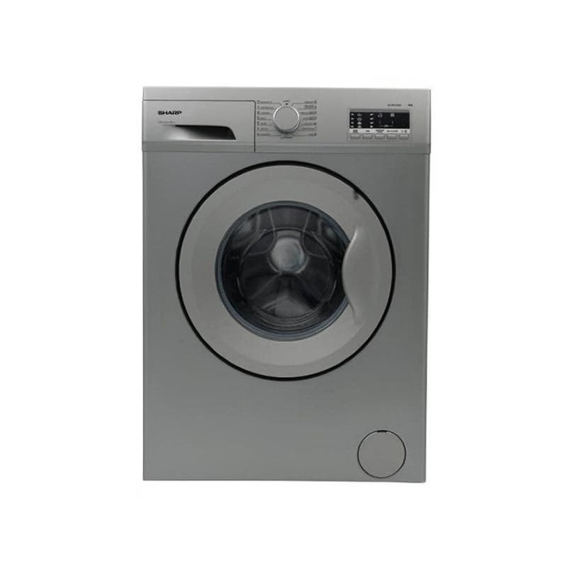 Machine à laver frontale Sharp ES-FE610CEX-S avec Afficheur LED 6 Kg Silver