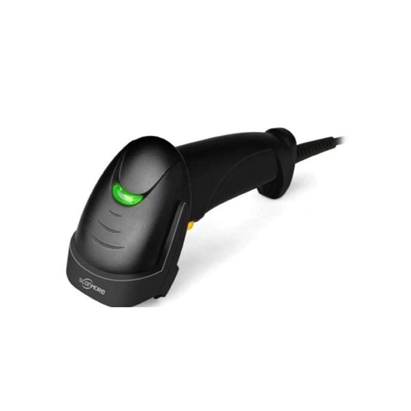 Douchette Scanmore SM113J USB 1D avec support Noir