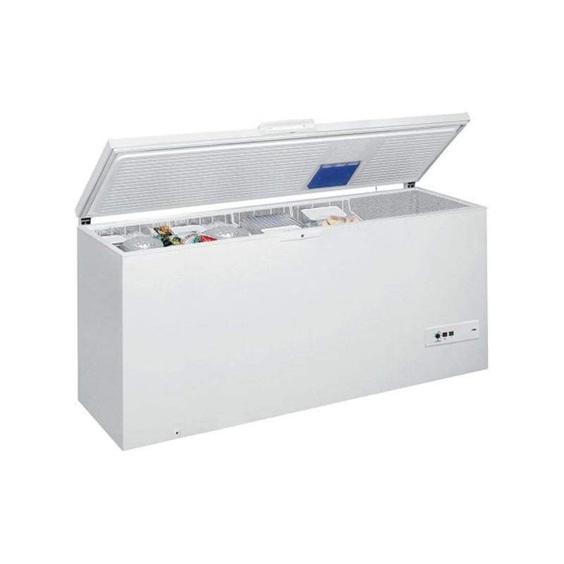Congélateur horizontal Whirlpool WHM4611 580 Litres 6éme sens en Blanc