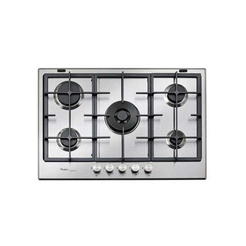 Plaque de cuisson Whirlpool GMA7522/IXL Encastrable 5 brûleurs en Inox